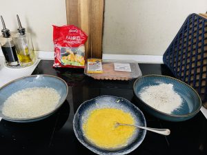 Farina - Uovo e Parmigiano - Panko
