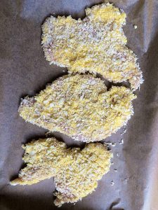 Panate e pronte per il forno