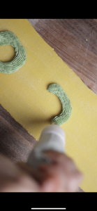 Ravioli all'uovo con tuorlo fondente