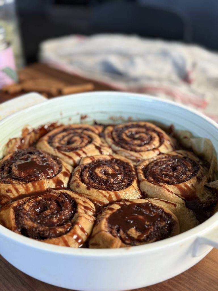 choco cinnamon rolls