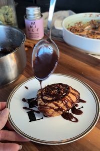 choco cinnamon rolls