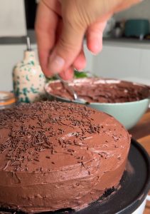 torta l triplo cioccolato